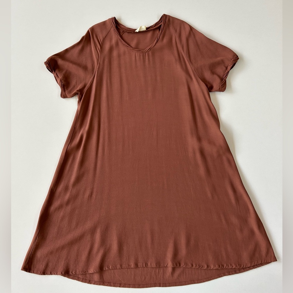 American Vintage (French brand) mid-length viscose dress in dusty rose